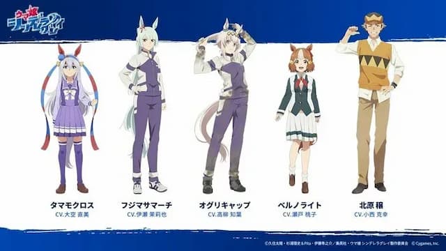 Месяц премьеры и подробности к аниме «Uma Musume: Cinderella Gray»