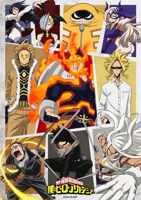Новый постер аниме «Boku no Hero Academia 6th Season»