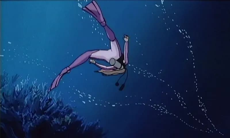 Голубая рыба-бабочка screenshot 2